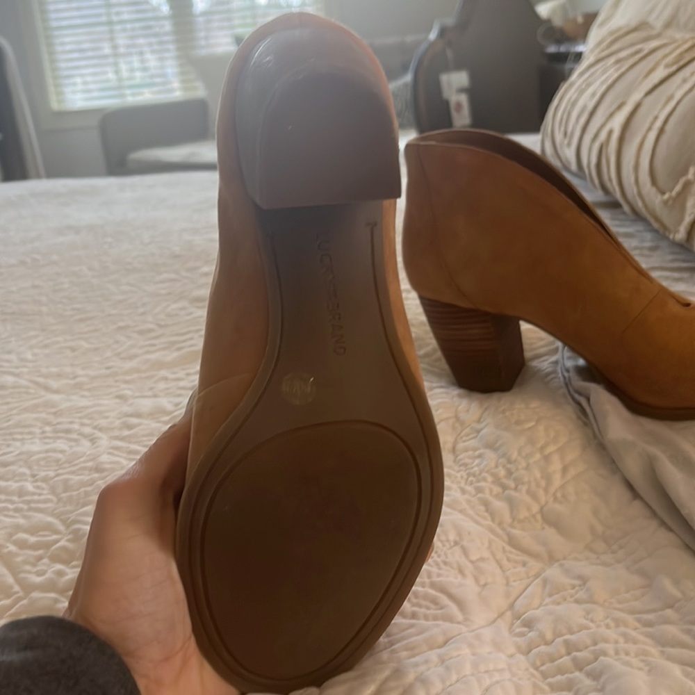 Lucky brand open toe bootie - Picture 4 of 4